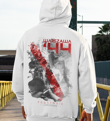 Bluza z kapturem  WARSZAWA 44